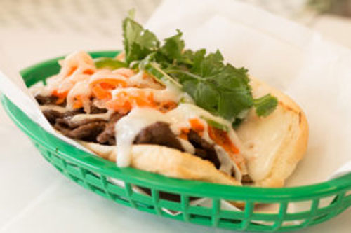 Vege-way Menu Vegan Beef Sandwich